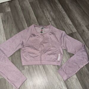 Gymshark Lavender Crop Top